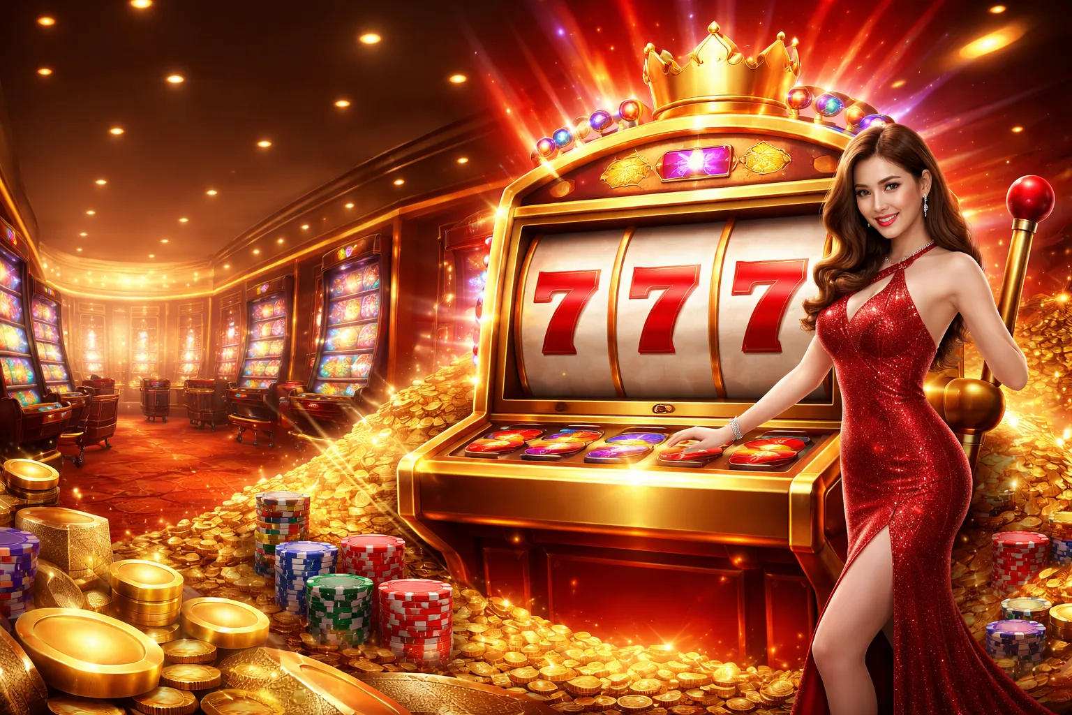 Hình ảnh trò chơi Slot tại 123b với jackpot lớn